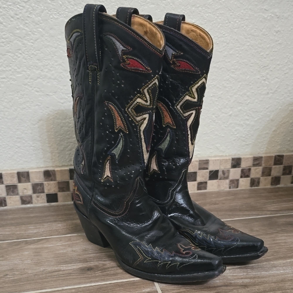 Corral Tan Leather Western Boots